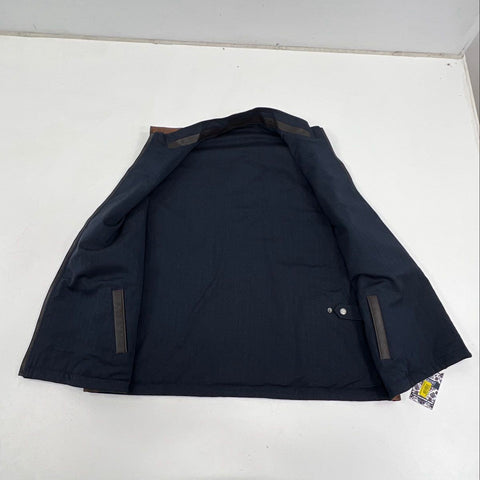 Hart Schaffner Marx Men's Reversible Vest Brown Navy Quilted NWT XXL