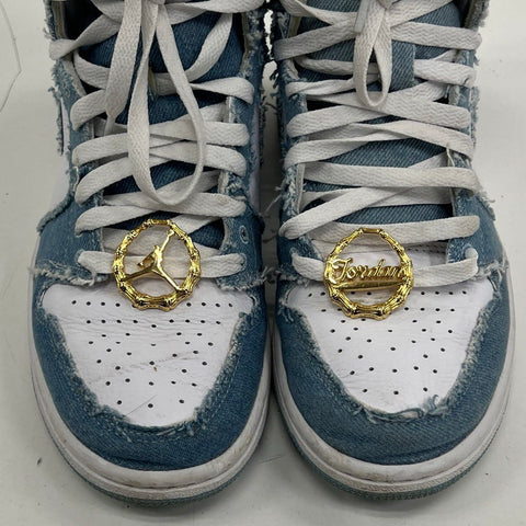 Lot of 2 Nike Air Jordan 1 High & Dunk High Up Sneakers Womens Size 7.5
