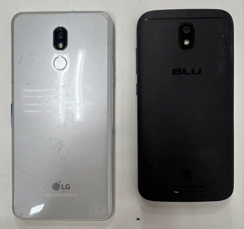 Smartphone Lot 12 Pieces Samsung LG Motorola Pixel BLU For Parts Only As-Is