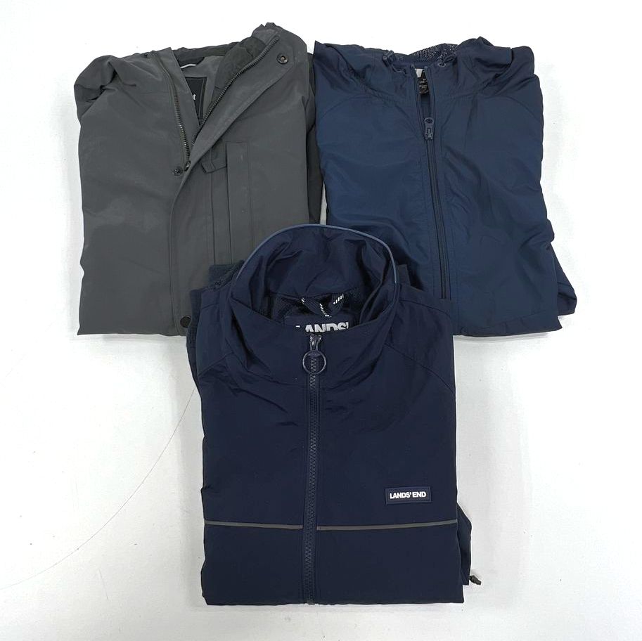 Marmot Lands' End Russell Mens Jacket Lot 3 Size M Windbreaker Rain Shell Coat