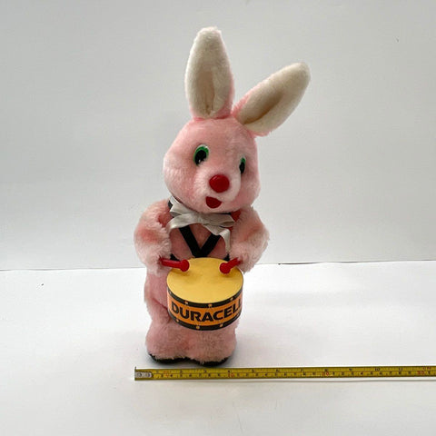 Vintage Duracell Bunny Plush Mechanical Toy 14 Inch