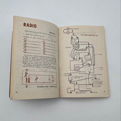 Lion Webelos Cub Scout Book Boy Scouts of America BSA 1954 Vintage Handbook