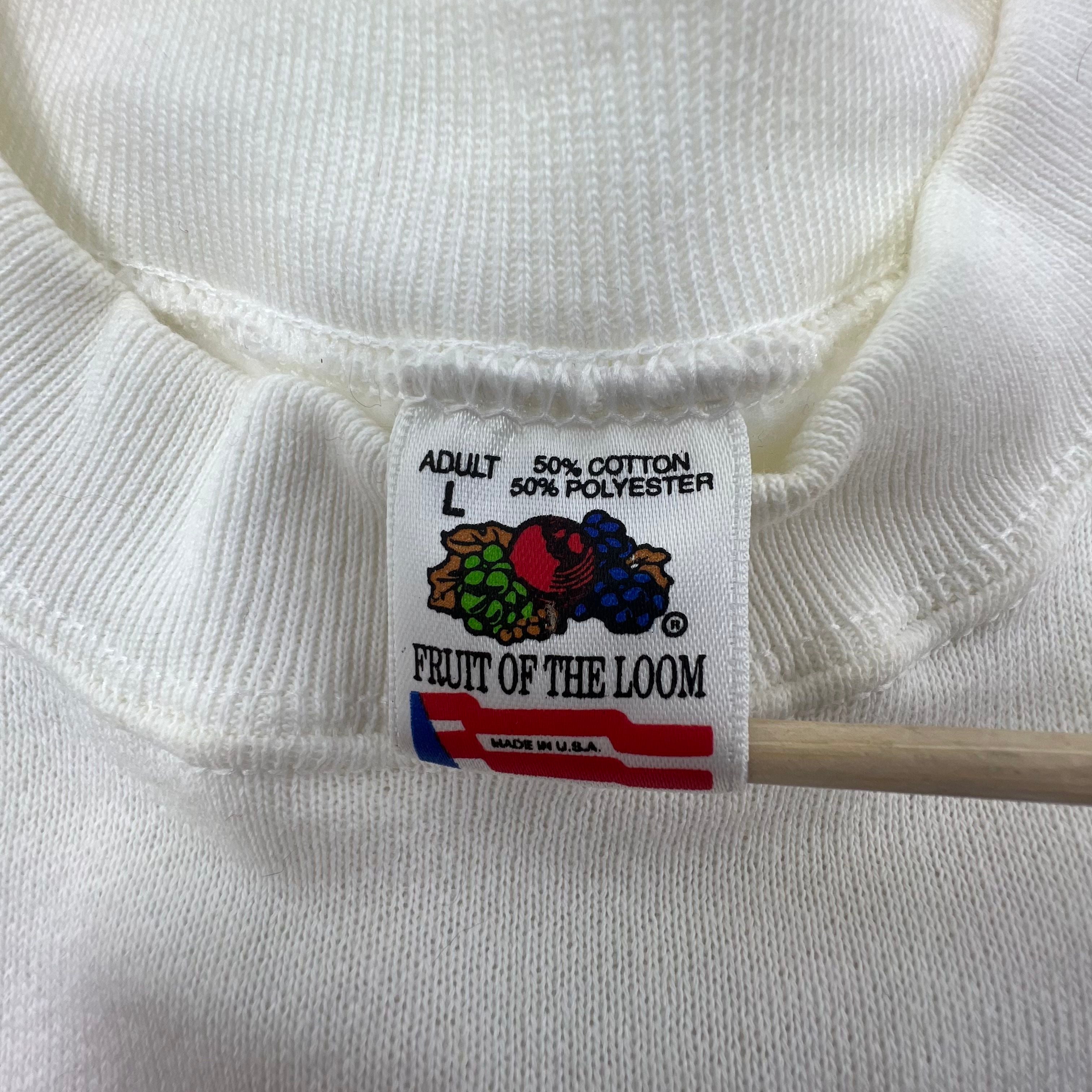 Vintage Outer Banks Fishing Crewneck Graphic Fruit of the Loom Adult LG *Stains