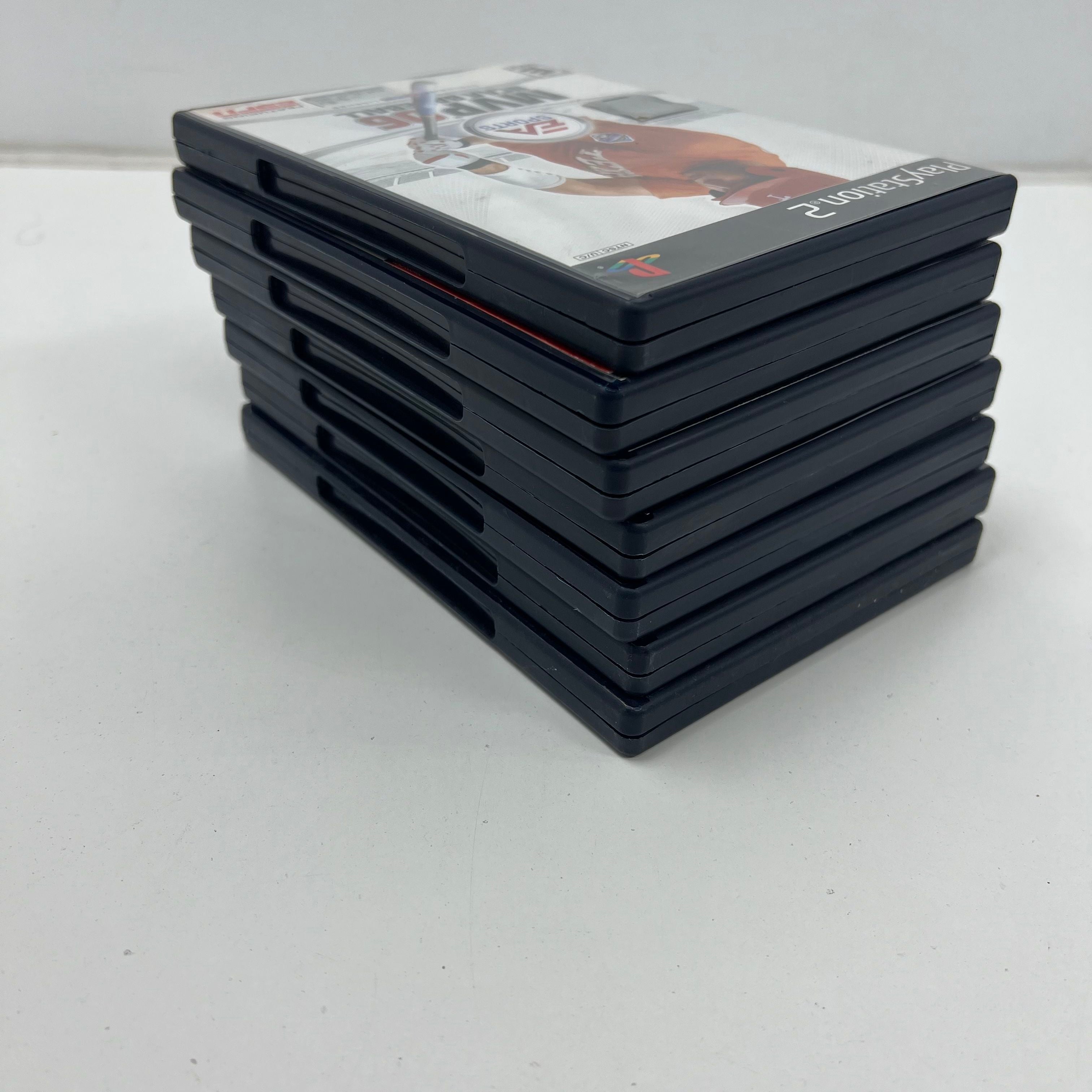 Lot of 7 Playstation 2 Games NCAA Football MVP Baseball Star Wars Others Manuals