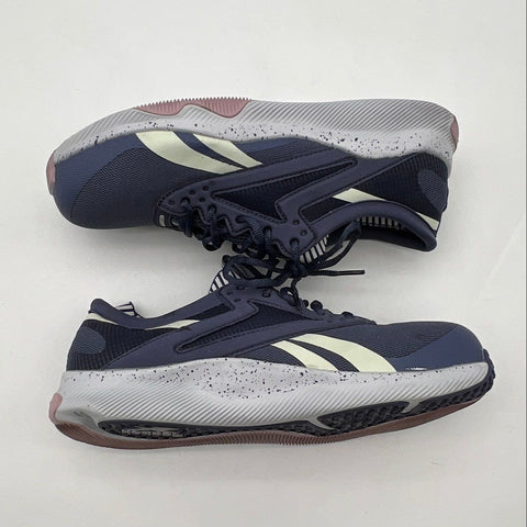 Reebok Work Astroride Strike RB461 Navy Pink Steel Toe Safety Shoes Size 11.5W