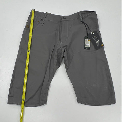 G-Star Raw Men's Arc 3D Loose Tapered Bermuda Shorts Heron Gray NWT Sz 36