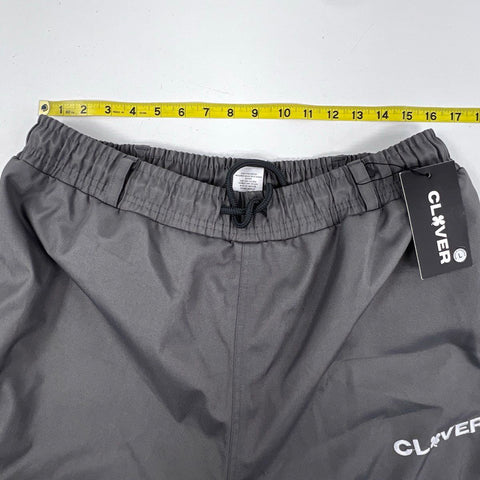 Clover Men's Gray Streetwear Balloon Cargo Pants NWT Sz L