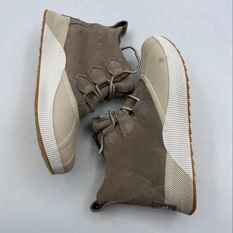 Sorel Out N About III Waterproof Taupe Tan Duck Boots Size 8