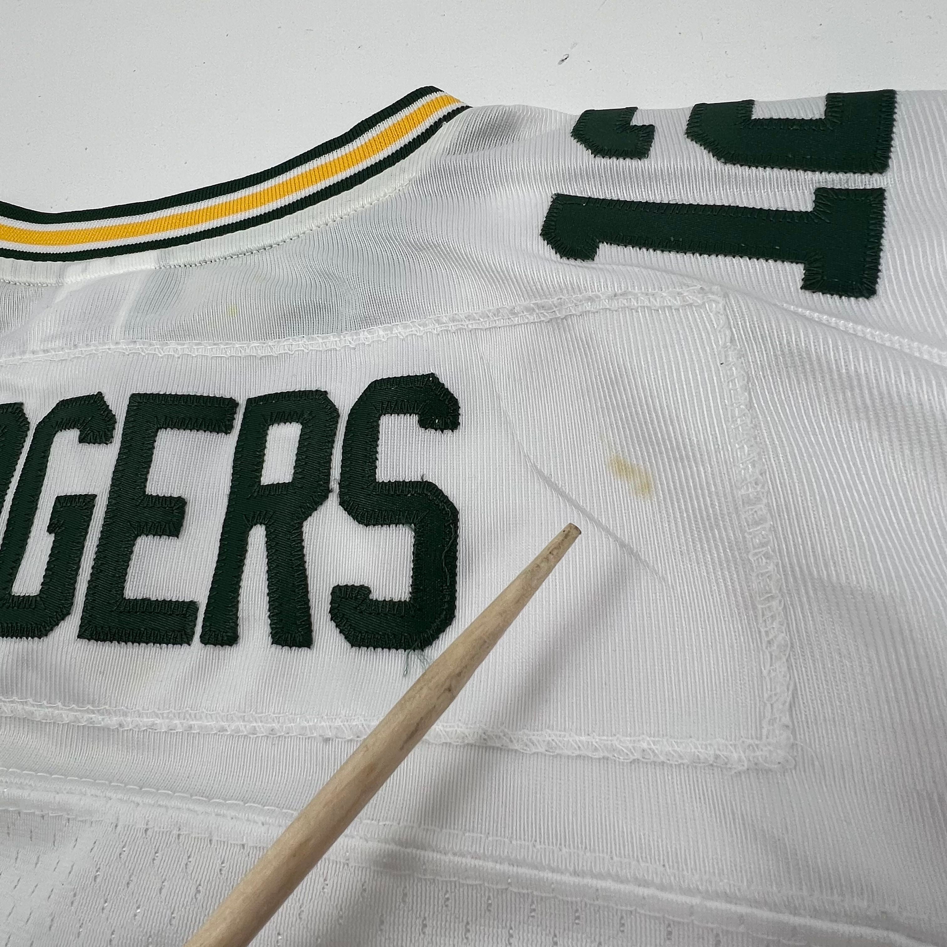 Lot 2 Green Bay Packers Aaron Rodgers #12 Jersey Reebok Majestic Youth L Adult M