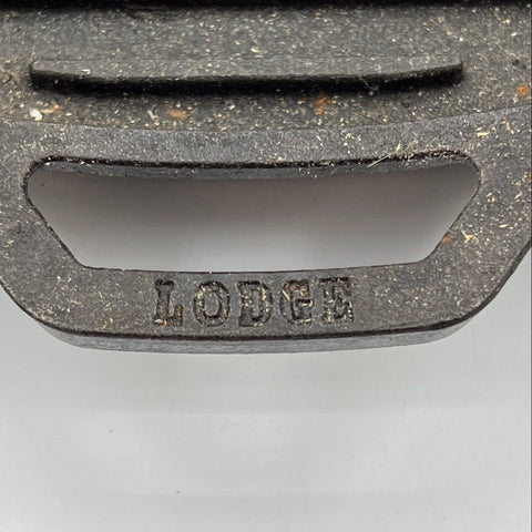 Lodge 10.5 Inch Cast Iron Square Grill Pan with Assist Handle Made in USA