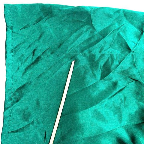 Vintage 90s Victoria's Secret Women's Emerald Green Satin Robe Slip Set Sz S OS