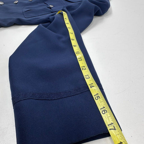 Vintage 70s Weintraub Bros Patriot USAF Military Service Coat Jacket Sz 40