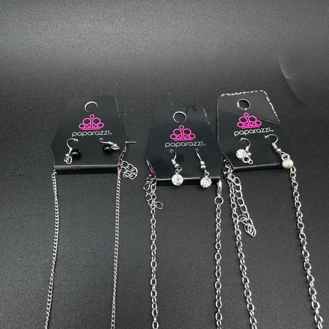 Paparazzi Fashion Costume Jewelry Lot 25+ Pieces Necklaces Earrings Bracelets