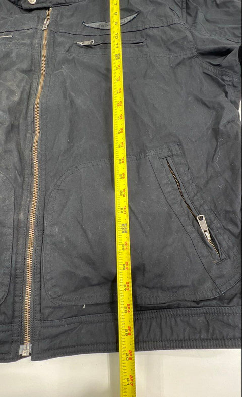 Harley-Davidson Genuine MotorClothes Canvas Moto Jacket Embroidered Sz 5XL