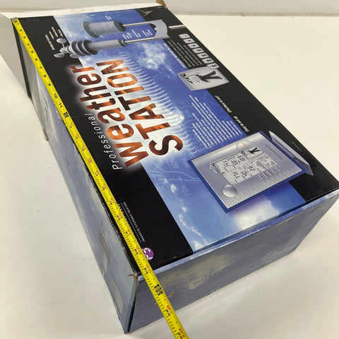 P3 International E9300 Pro Weather Station Wireless Wind Rain Temp New Open Box