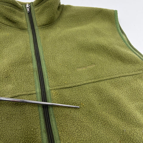 Patagonia Men's Green Synchilla Fleece Full Zip Vest Sz XL