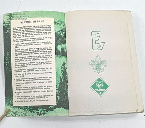 Vintage 1983 Boy Scouts of America Fieldbook Second Edition BSA Scouting Manual