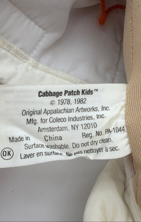 Vintage Cabbage Patch Kids Young Astronaut Doll 1986 Xavier Roberts Coleco 16"