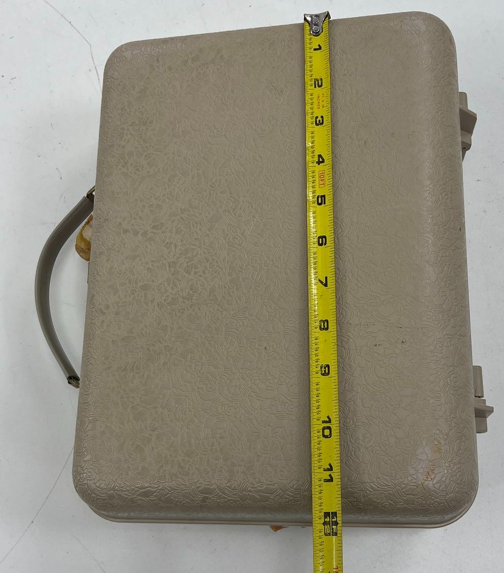 Vintage 70s Hamilton Beach Fashion Aire Portable Hair Nail Dryer Bonnet Case