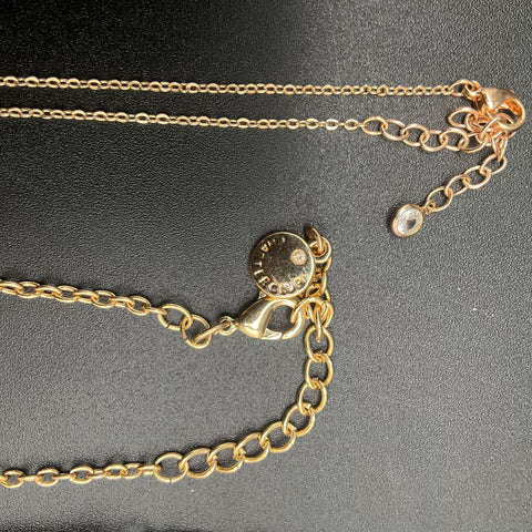 Madewell Zinc Modern Boho Gold Tone Beaded Pendant Necklace Jewelry Lot of 14