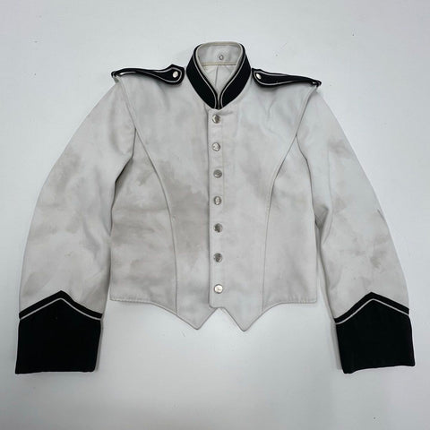 Vintage 80s DeMoulin Marching Band Uniform Jacket Union Made USA Sz 36L