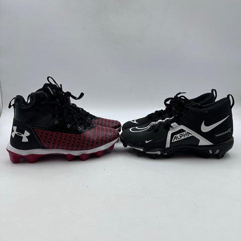 Nike Alpha & Under Armour Youth Athletic Field Cleats Lot Size 4Y 4.5Y