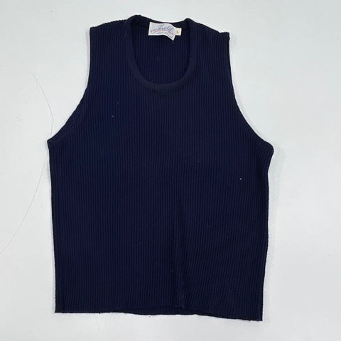 Vintage 70s 80s Lot of 3 Jersild Sweater Vest Cardigan Ribbed Knit Sz M L