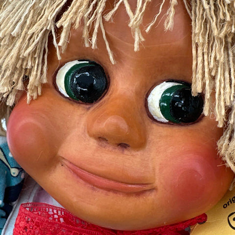 Vintage Naber Kids Ashley Doll Harold Naber Alaska Hand Painted With Tag