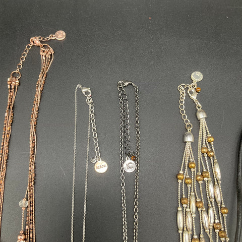 Liz Claiborne Liz & Co Vintage Jewelry Lot 9pc Necklaces Earrings NWT
