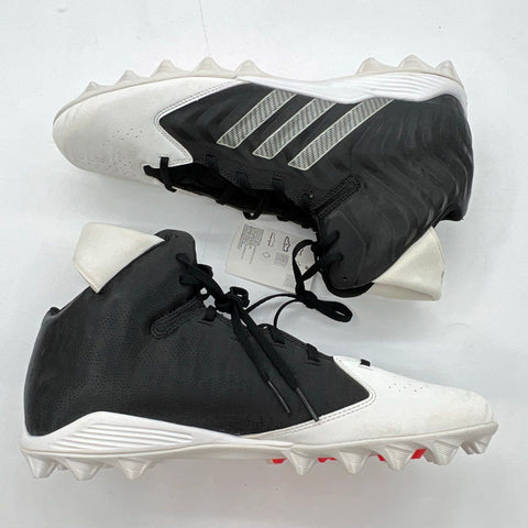Nike Cleats Black White Mid Football Cleats Size 15 DS