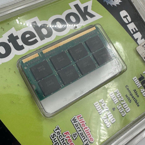 Vintage Centon 1GB DDR 400 PC3200 200-Pin SODIMM Notebook Memory NIB Sealed