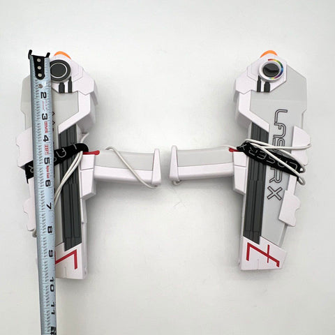 Laser X Laser Tag Blaster Gaming Set 2 Guns with Receiver Sensors White Loose
