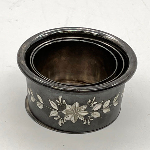 Van Bergh Quadruple Plate Collapsible Travel Cup Antique Rochester NY 752