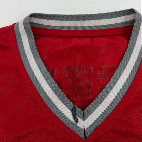 Nebraska Huskers Red Football Jersey #20 Graphic Shirt Men's Size L