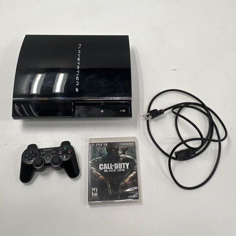 Sony PlayStation 3 Slim Console Controller Call of Duty Black Ops Lot