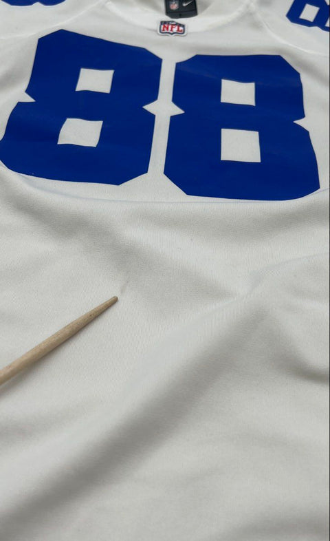 Nike Men's NFL Dallas Cowboys Dez Bryant Jersey White On Field Sz L