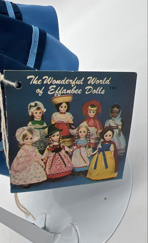 Vintage Effanbee Doll Lot 1975 1176 Austrian Folk Dolls Collection 5 Pieces