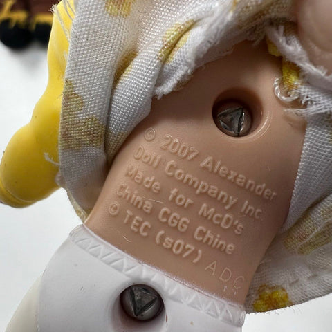 Wizard of Oz Doll Lot Vintage 1998 Trevco Scarecrow Glinda & Madame Alexander