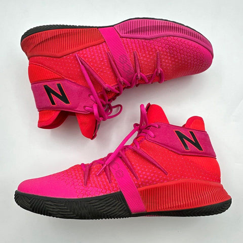 New Balance OMN1S Heat Wave Pink Red Basketball Shoes 2E Wide Size 12.5