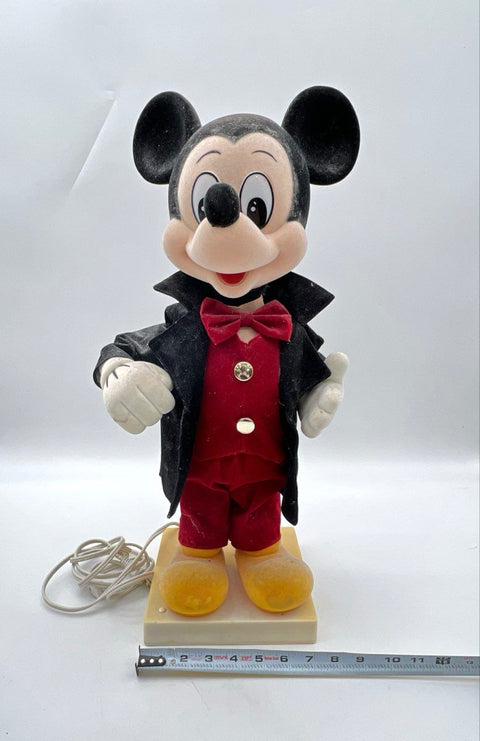 Disney Mickey Mouse Animated Figure 20 Inch Tuxedo Corded Tested Works Vintage
