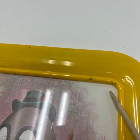 Vintage 70s Arthur Sarnoff Clown Prints Set of 2 Wall Art Yo-Yo Waving