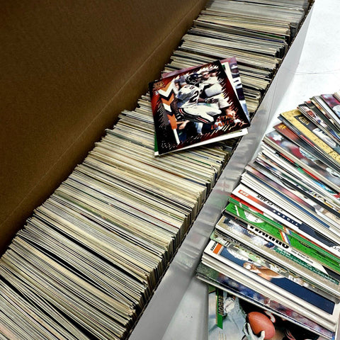 Football & Baseball Card Lot 1980s-90s Topps Upper Deck 3.6 Lbs See Photos