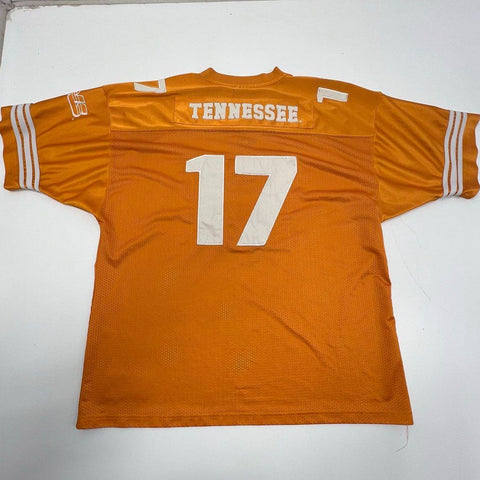 Vintage Y2K Colosseum Orange Tennessee Volunteers #17 Football Jersey Men's XXL