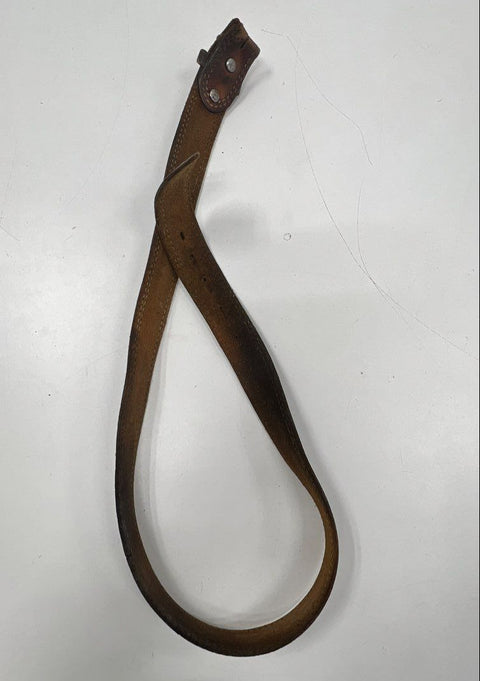 Lot of 5 Men's Leather Belt Straps No Buckles Tooled Western Studded Crafts