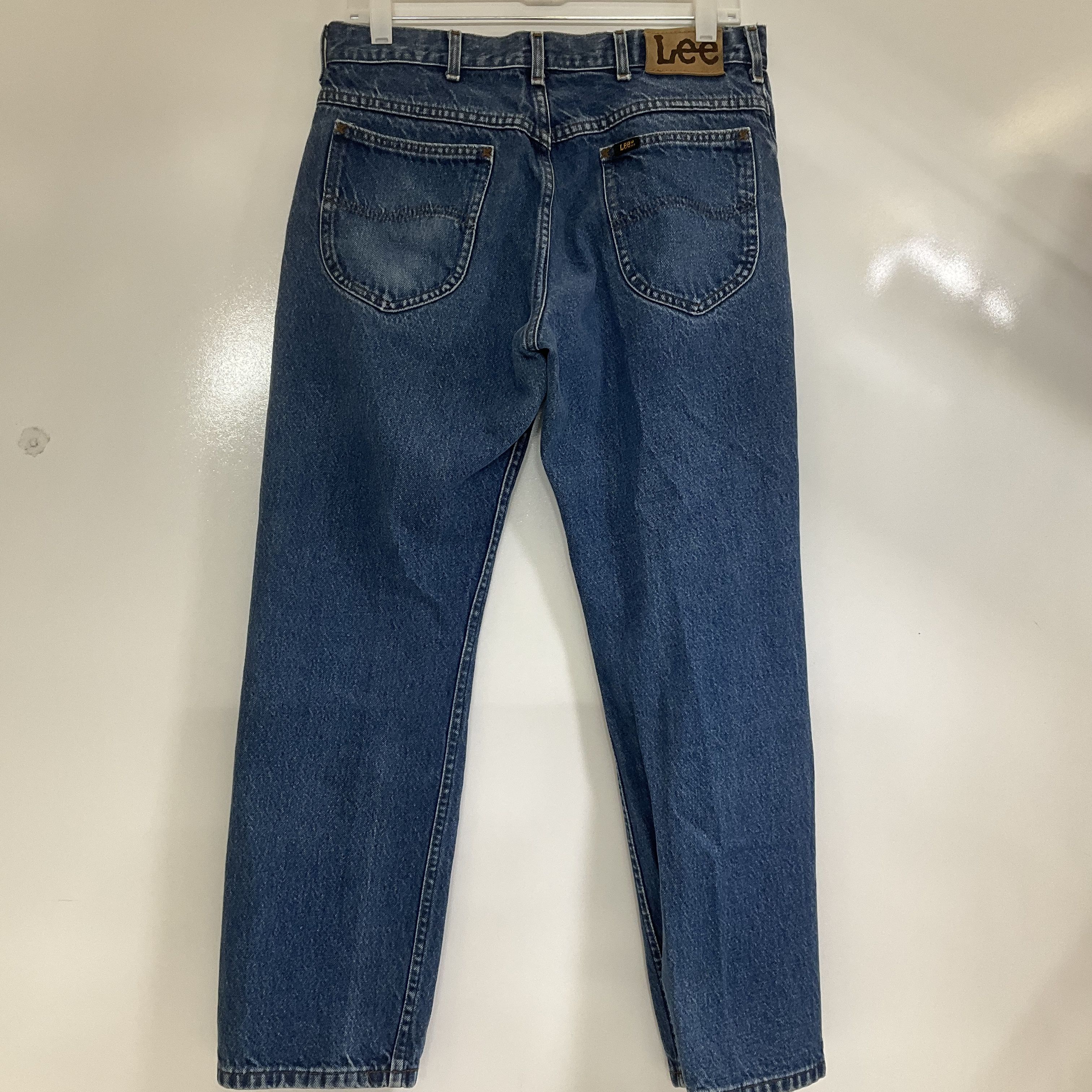Vintage 90s Lee Riders Blue Denim Regular Fit Jeans Men's Size 33x30