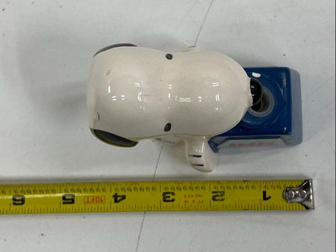 Vintage 1966 Peanuts Snoopy Ink Well Pen Holder Ceramic Figurine UFS