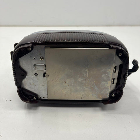 General Electric 139T81 Vintage 1950s Chrome Bakelite 2-Slice Toaster