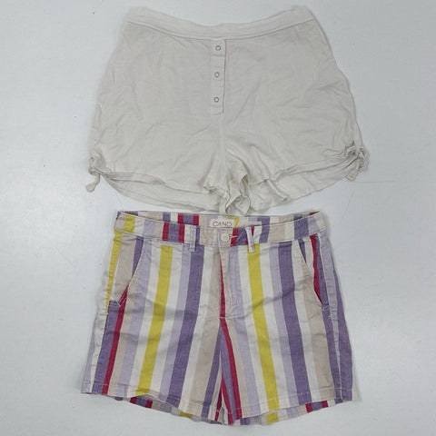 Anthropologie Free People Womens Lot Shorts Skirt Bralette Maeve Chino Sz M 30