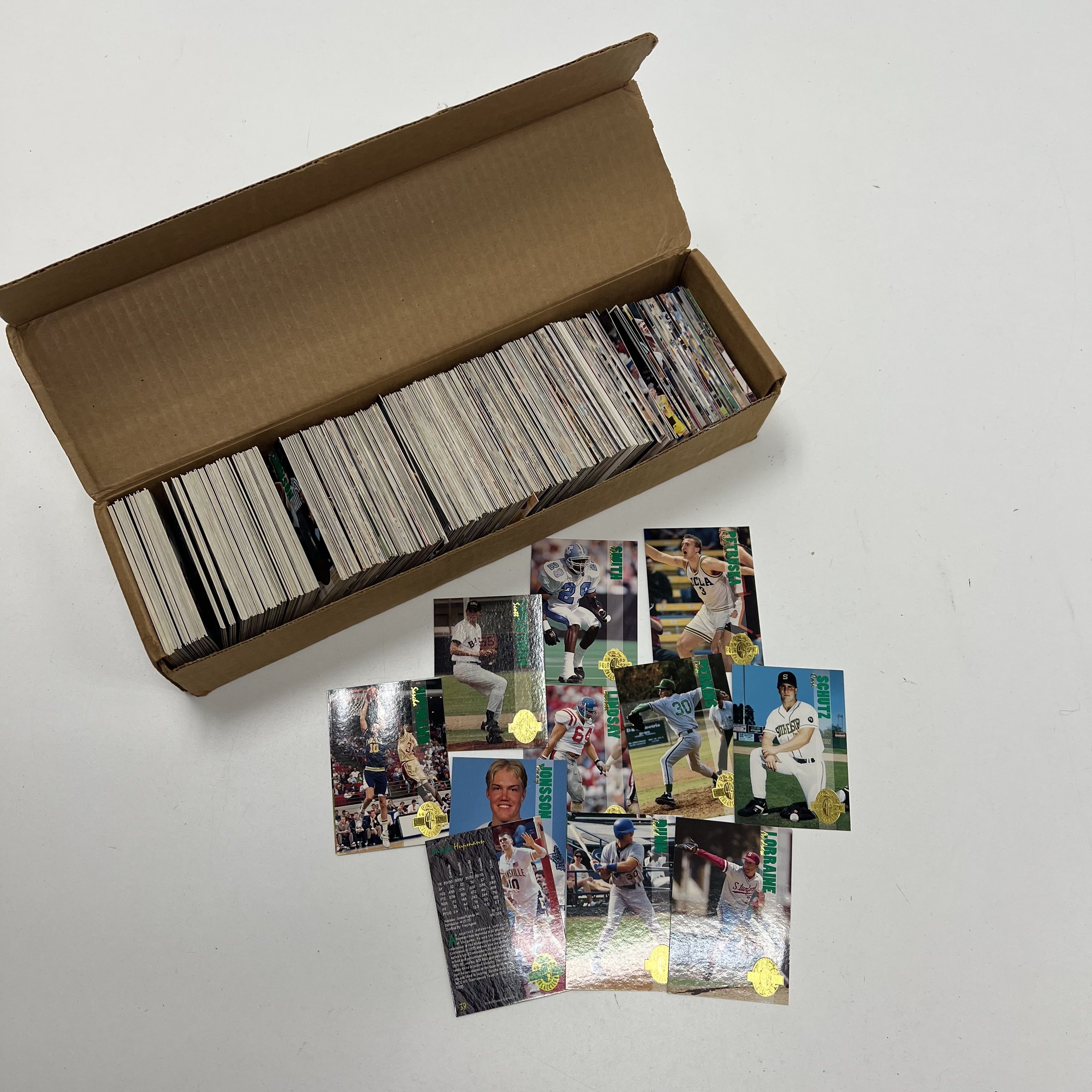 Lot of 1990's Sports Cards Four Football Hockey Basketball Others