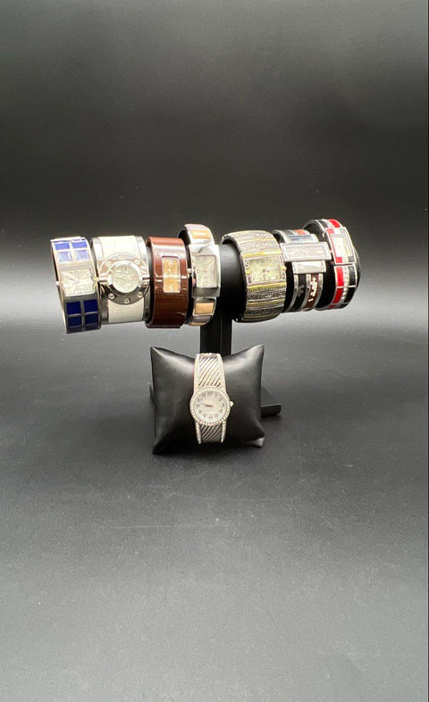 Geneva Studio Trendz Versales Fashion Cuff Bangle Wristwatches Lot of 8